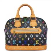 Louis Vuitton Vintage Pre-owned Tyg louis-vuitton-vskor Black, Dam