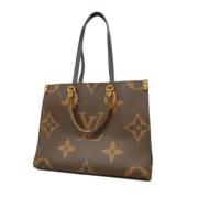 Louis Vuitton Vintage Pre-owned Tyg louis-vuitton-vskor Brown, Dam