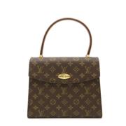 Louis Vuitton Vintage Pre-owned Canvas louis-vuitton-vskor Brown, Dam