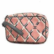 Chanel Vintage Pre-owned Canvas chanel-vskor Multicolor, Dam