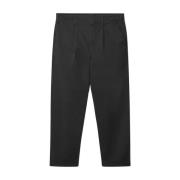 Gabba Svarta Veckade Chinos Black, Herr