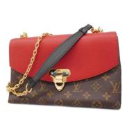 Louis Vuitton Vintage Pre-owned Tyg louis-vuitton-vskor Brown, Dam