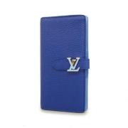 Louis Vuitton Vintage Pre-owned Laeder plnbcker Blue, Dam