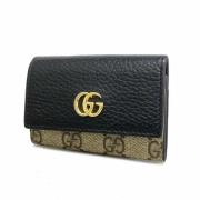 Gucci Vintage Pre-owned Laeder nyckelhllare Black, Dam