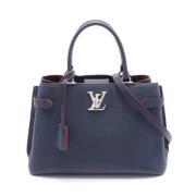 Louis Vuitton Vintage Pre-owned Laeder louis-vuitton-vskor Blue, Dam