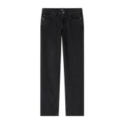 A.p.c. Stiliga Denim Jeans för Män Black, Herr