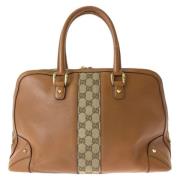 Gucci Vintage Pre-owned Laeder handvskor Brown, Dam