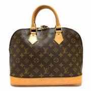 Louis Vuitton Vintage Pre-owned Canvas handvskor Brown, Dam