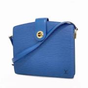 Louis Vuitton Vintage Pre-owned Tyg louis-vuitton-vskor Blue, Dam