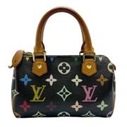 Louis Vuitton Vintage Pre-owned Tyg louis-vuitton-vskor Black, Dam