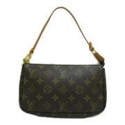 Louis Vuitton Vintage Pre-owned Canvas louis-vuitton-vskor Brown, Dam