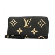 Louis Vuitton Vintage Pre-owned Laeder plnbcker Black, Dam