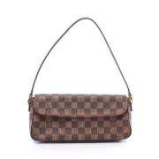 Louis Vuitton Vintage Pre-owned Canvas handvskor Brown, Dam