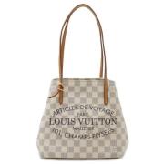 Louis Vuitton Vintage Pre-owned Canvas louis-vuitton-vskor White, Dam