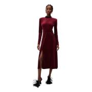 Undress Code Burgundy Cherie Klänning Elegant Stil Red, Dam