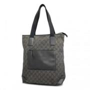 Gucci Vintage Pre-owned Canvas gucci-vskor Black, Dam