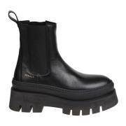 Copenhagen Shoes Elegant Läder Chelsea Boot Black, Dam