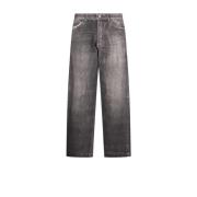 Emporio Armani Diagonal Brun Fickbyxor Gray, Herr