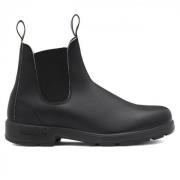 Blundstone Klassiska svarta läderstövlar Black, Dam