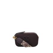 Tory Burch Albarossa Mini Crossbody Väska Black, Dam