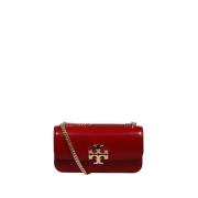 Tory Burch Konvertibel axelväska i rubinrött Red, Dam