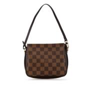 Louis Vuitton Vintage Pre-owned Canvas handvskor Brown, Dam