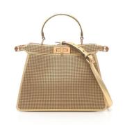 Fendi Vintage Pre-owned Laeder fendi-vskor Yellow, Dam