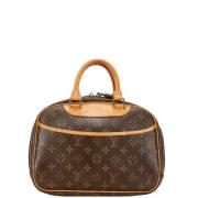 Louis Vuitton Vintage Pre-owned Canvas handvskor Brown, Dam