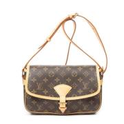 Louis Vuitton Vintage Pre-owned Canvas louis-vuitton-vskor Brown, Dam