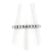 Bvlgari Vintage Pre-owned Metall ringar Gray, Dam