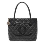 Chanel Vintage Pre-owned Laeder chanel-vskor Black, Dam