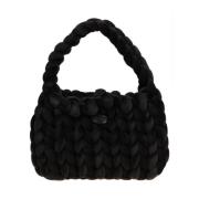 MC2 Saint Barth Sammet Mönstrad Pochette Anais Black, Dam