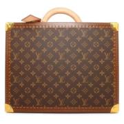 Louis Vuitton Vintage Pre-owned Tyg louis-vuitton-vskor Brown, Dam