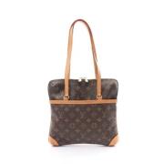 Louis Vuitton Vintage Pre-owned Canvas axelremsvskor Brown, Dam