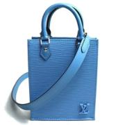 Louis Vuitton Vintage Pre-owned Laeder louis-vuitton-vskor Blue, Dam