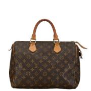 Louis Vuitton Vintage Pre-owned Canvas louis-vuitton-vskor Brown, Dam