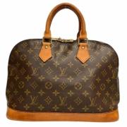 Louis Vuitton Vintage Pre-owned Canvas handvskor Brown, Dam