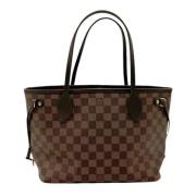 Louis Vuitton Vintage Pre-owned Canvas axelremsvskor Brown, Dam