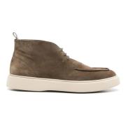 Officine Creative Suede Chukka Boots Frame 002 Style Green, Herr