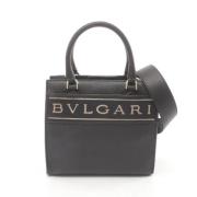 Bvlgari Vintage Pre-owned Laeder handvskor Black, Dam