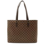 Louis Vuitton Vintage Pre-owned Canvas louis-vuitton-vskor Brown, Dam