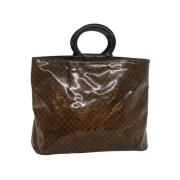 Celine Vintage Pre-owned Plast handvskor Brown, Dam