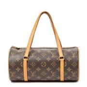 Louis Vuitton Vintage Pre-owned Canvas handvskor Brown, Dam