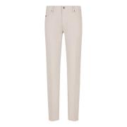 Armani Slim Fit Tekniska Byxor Beige, Herr