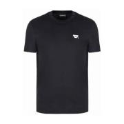 Armani Herr Crew Neck Essential T-Shirt Black, Herr