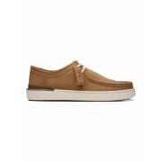 Clarks Vit sula Wally snörsko Beige, Herr