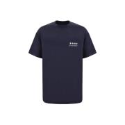 Givenchy Maxi Bomull T-shirt Regular Fit Blue, Herr