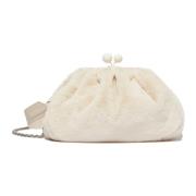 Max Mara Vit Pasticcino Väska Medium Clutch White, Dam