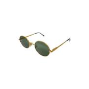 Persol Vintage Agra Solglasögon i Guld Yellow, Dam