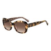 Kate Spade Brun Acetat Dam Solglasögon Brown, Dam